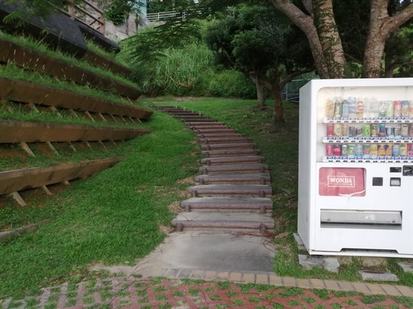 謝苅公園　階段